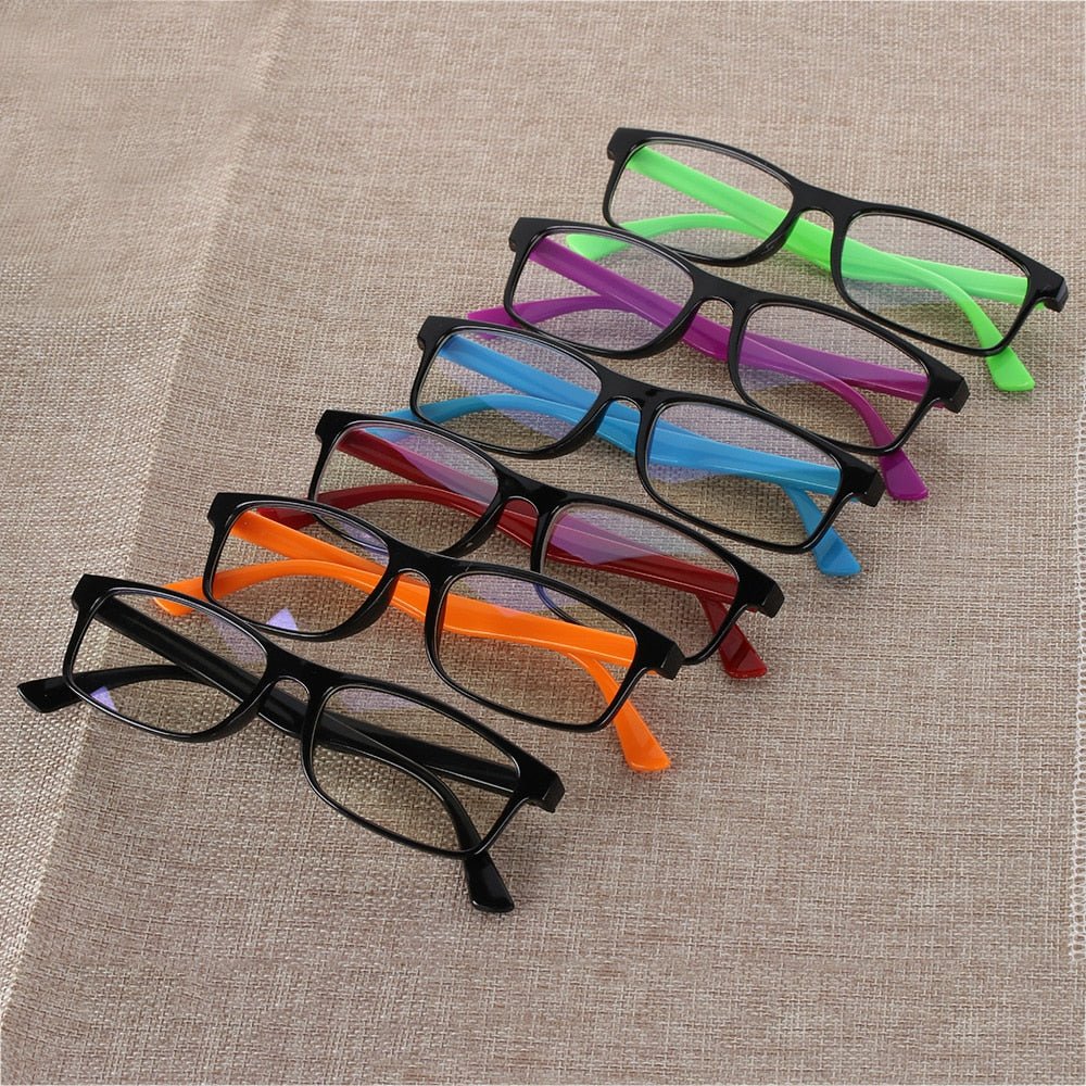 Square Anti blue rays Glasses Men Women Blue Light Coating Computer Gaming Eyeglasses Anti-UV UV400 Optical Spectacles Eyewear