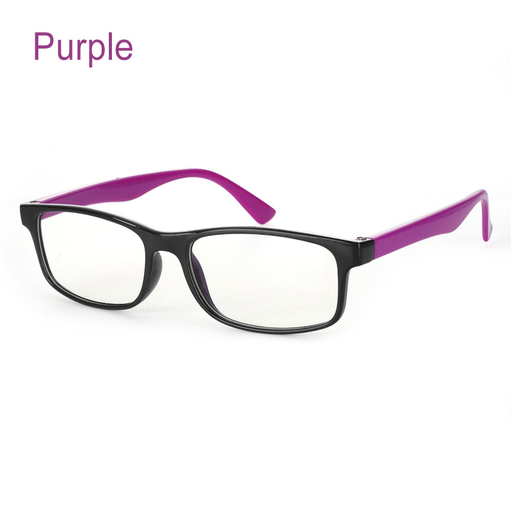 Square Anti blue rays Glasses Men Women Blue Light Coating Computer Gaming Eyeglasses Anti-UV UV400 Optical Spectacles Eyewear