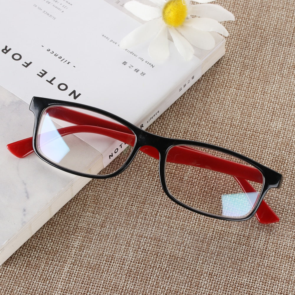 Square Anti blue rays Glasses Men Women Blue Light Coating Computer Gaming Eyeglasses Anti-UV UV400 Optical Spectacles Eyewear