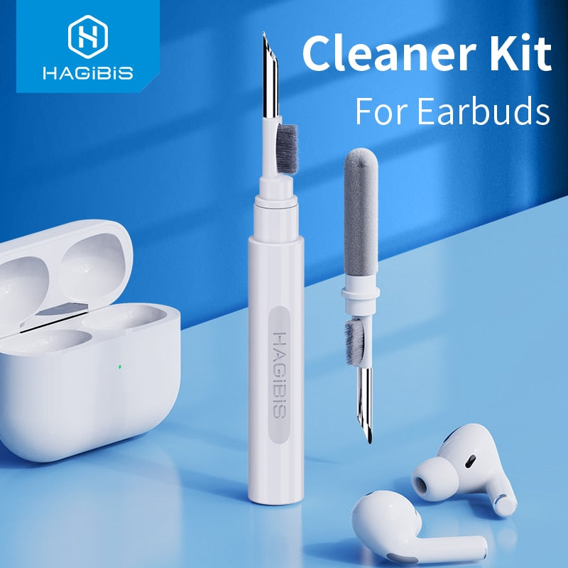 Hagibis Cleaner Kit for Airpods Pro 1 2 earbuds Cleaning Pen brush Bluetooth Earphones Case Cleaning Tools for Huawei Samsung MI